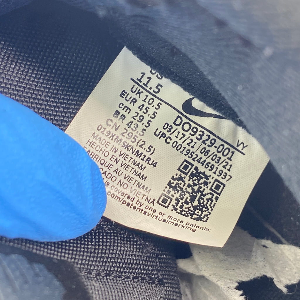 Nike Dunk Low "Undftd 5 On It Black" 2021 Used Size 11.5