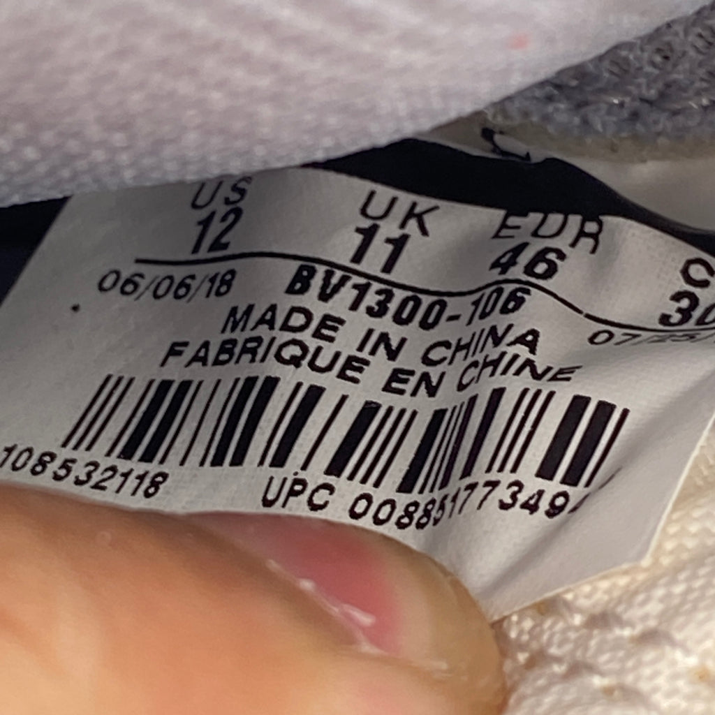 Air Jordan 1 Retro High OG "Union Black Toe" 2018 New Size 12