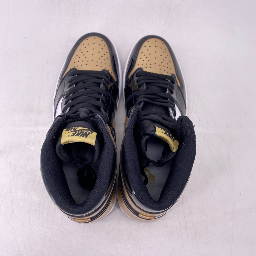 Air Jordan 1 Retro High OG "Gold Toe" 2018 Used Size 11.5