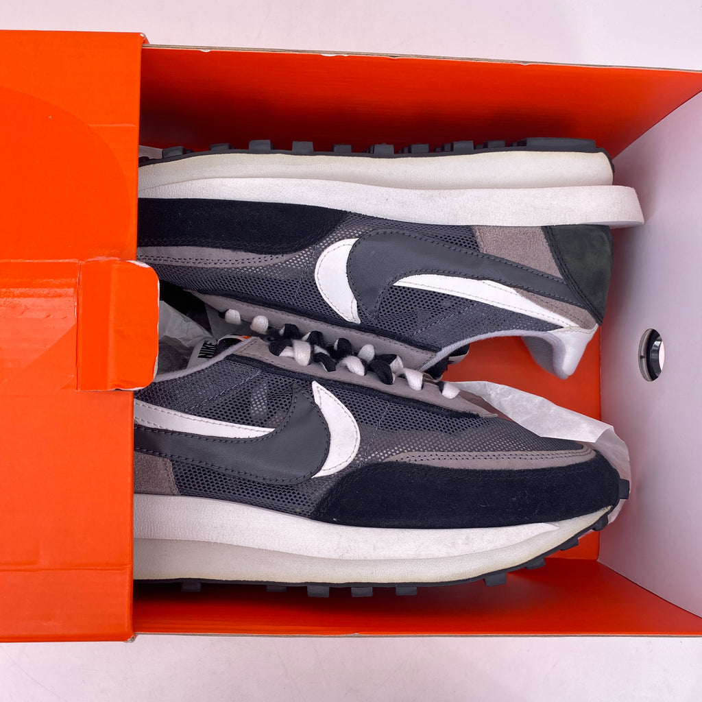 Nike LD WAFFLE / Sacai "Sacai Black" 2019 Used Size 9.5