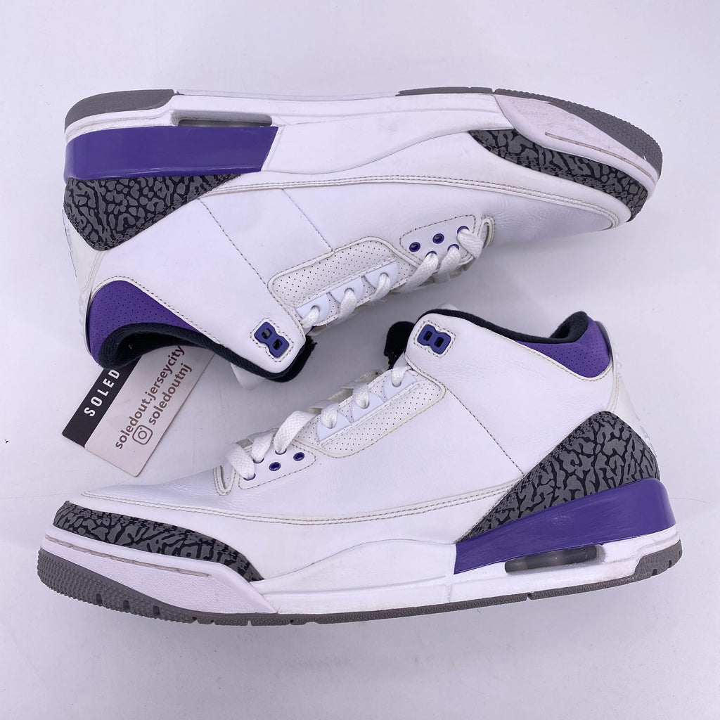 Air Jordan 3 Retro "Dark Iris" 2022 Used Size 13