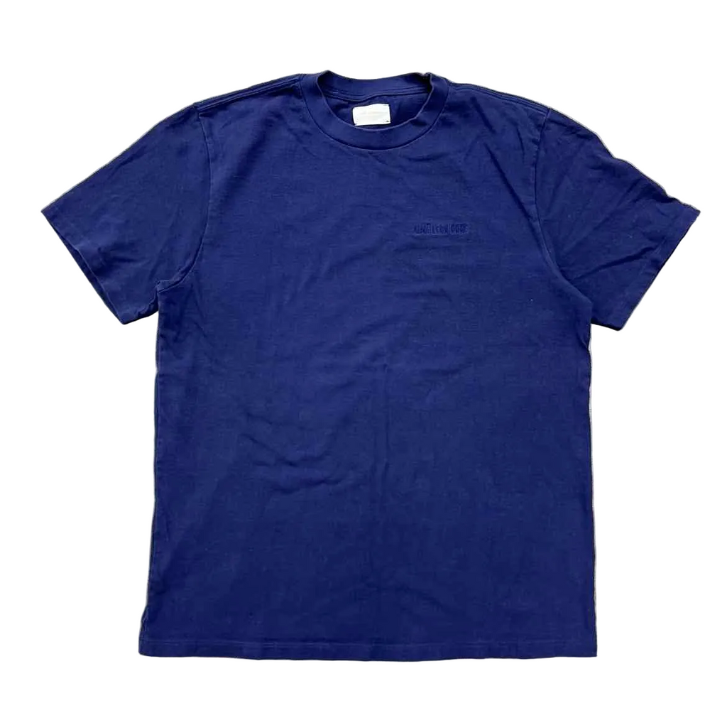 Aime Leon Dore T-Shirt "SCRIPT" Navy Used Size L