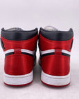 Air Jordan (W) 1 Retro High OG "Satin Black Toe" 2019 Used Size 9.5W