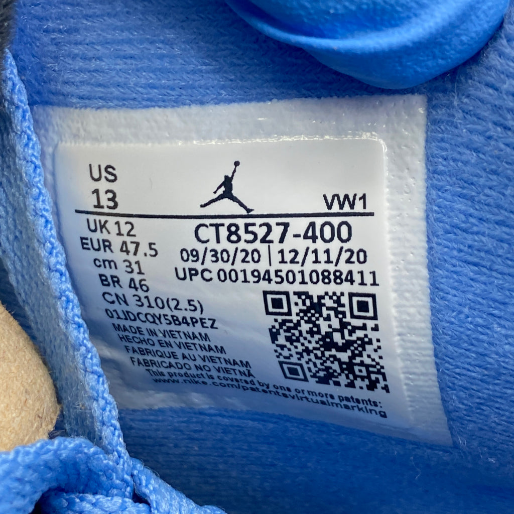 Air Jordan 4 Retro "University Blue" 2021 New Size 13