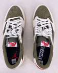 Air Jordan 1 Retro Low "Travis Scott Medium Olive" 2024 New Size 9.5