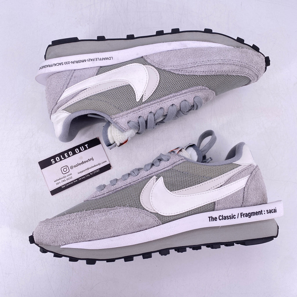 Nike LD WAFFLE / Sacai "Sacai Grey" 2021 Used Size 9