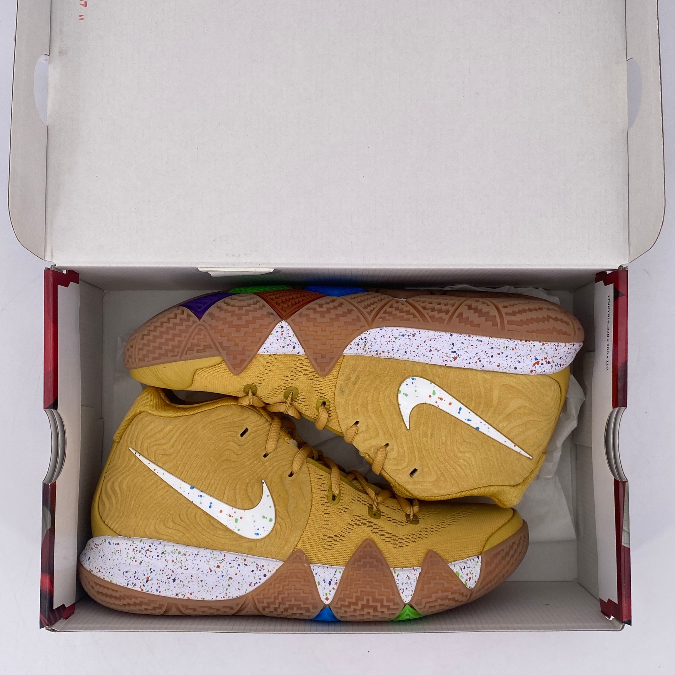 Nike Kyrie 4 &quot;Cinnamon Toast Crunch&quot; 2018 New Size 7.5