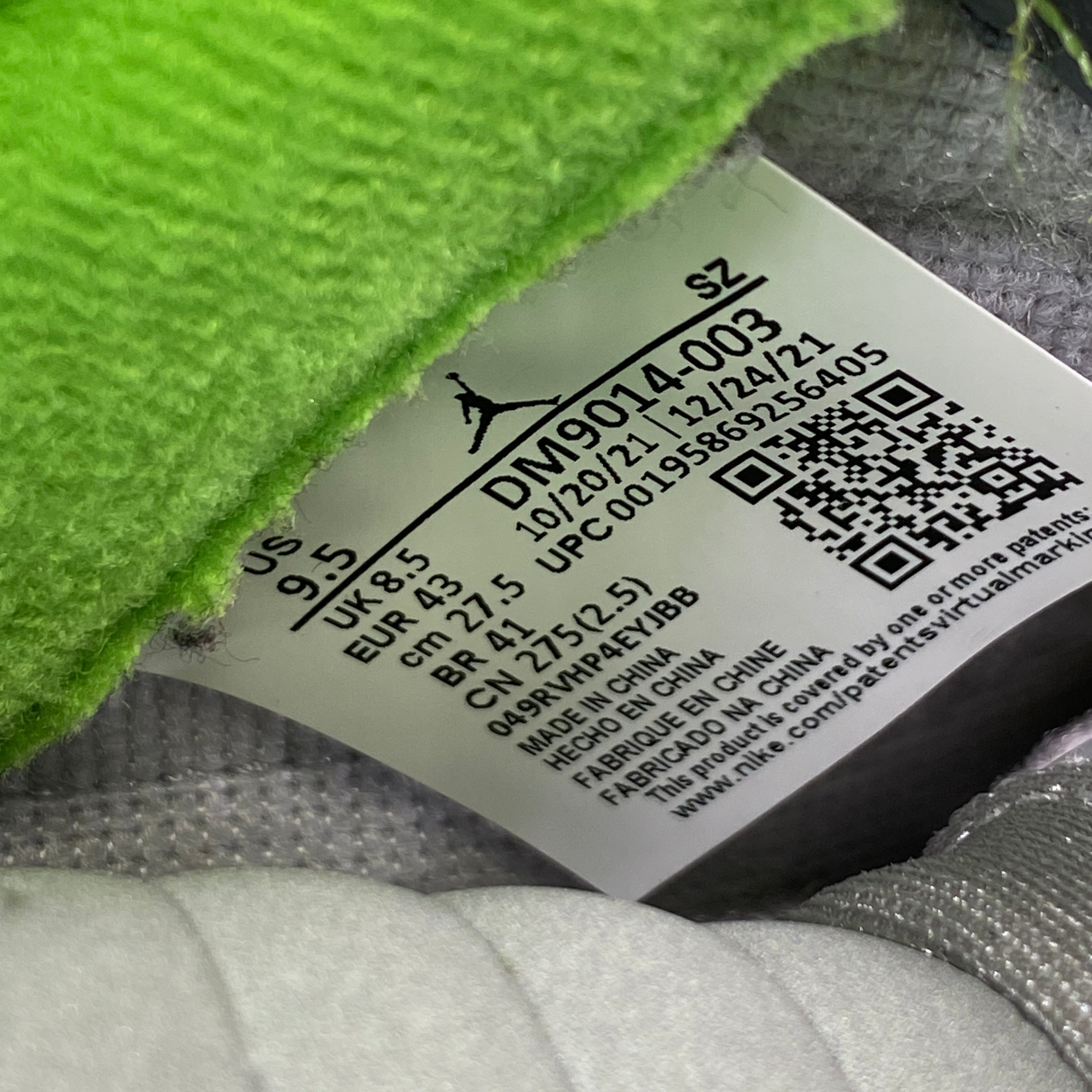 Air Jordan 5 Retro &quot;Green Bean&quot; 2022 Used Size 9.5
