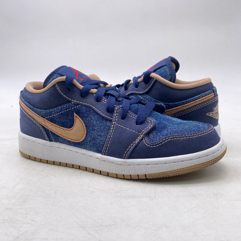 Air Jordan 1 Low (GS) "Denim" 2022 Used Size 4.5Y