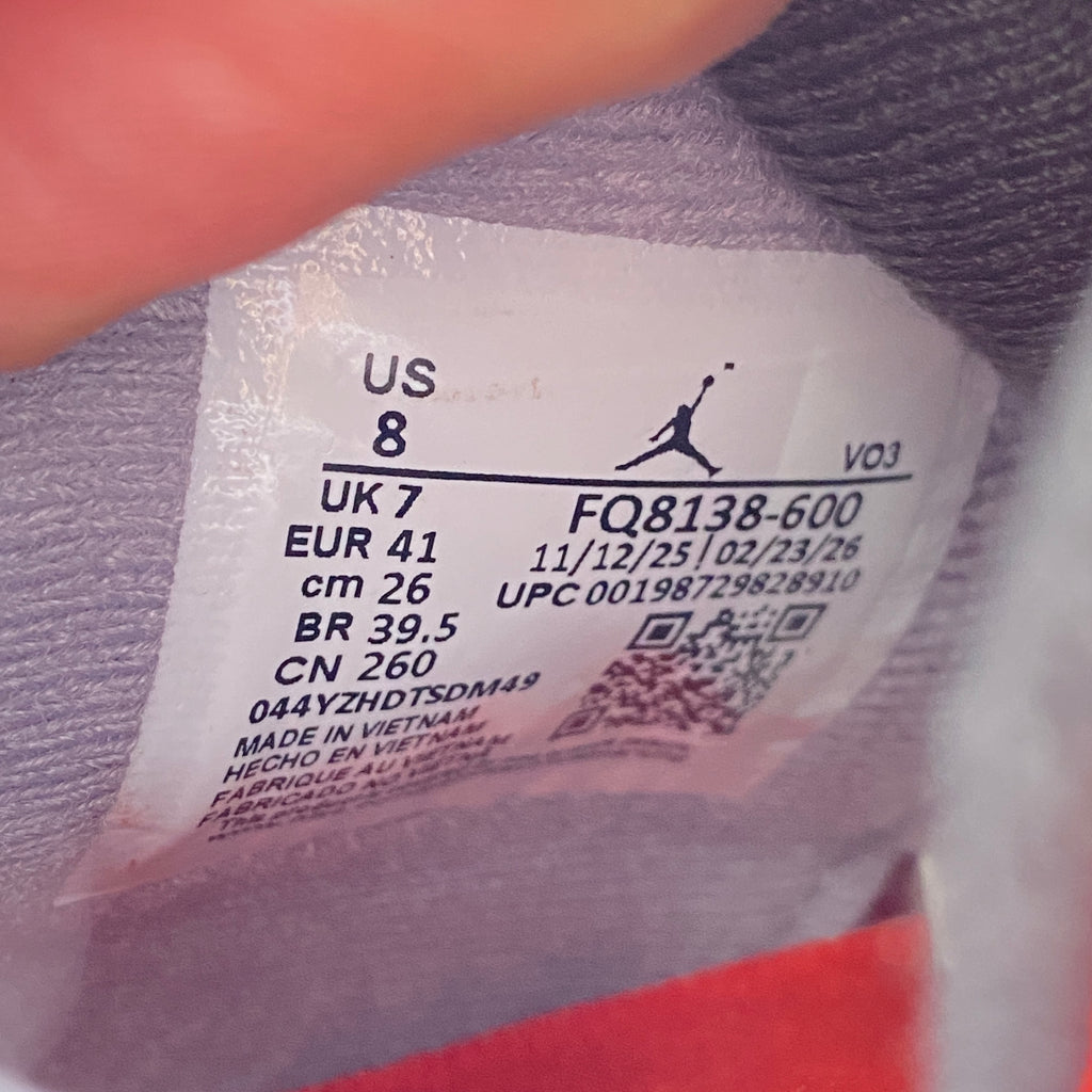 Air Jordan 4 Retro "Toro Bravo" 2026 New Size 8