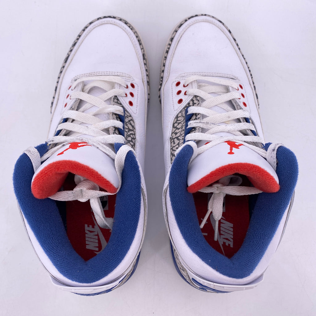 Air Jordan 3 Retro "True Blue" 2016 Used Size 10