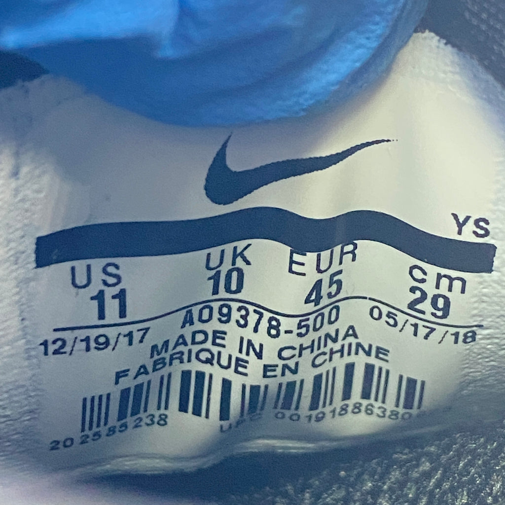 Nike Air Flightposite "Dark Neon Royal" 2018 Used Size 11