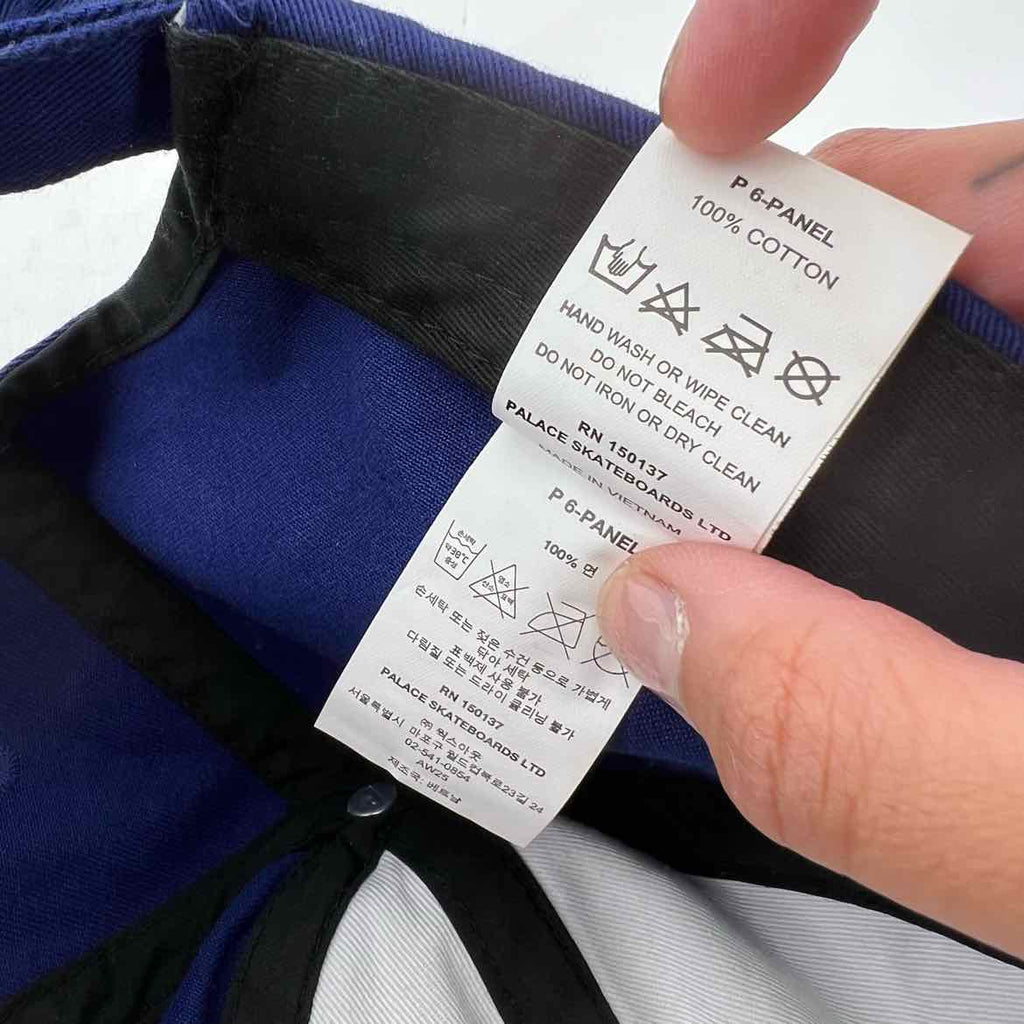 Palace Strapback "PALACE P" Used Blue Size OS