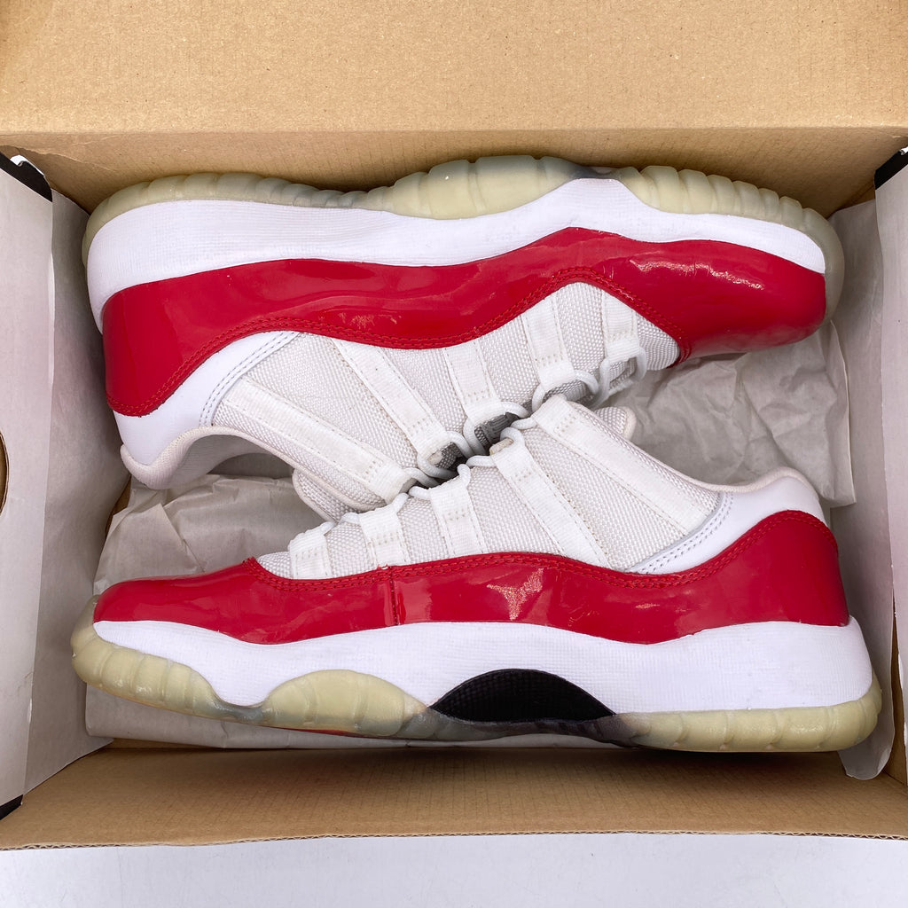 Air Jordan (BG) 11 Retro Low "Cherry" 2016 Used Size 6.5Y
