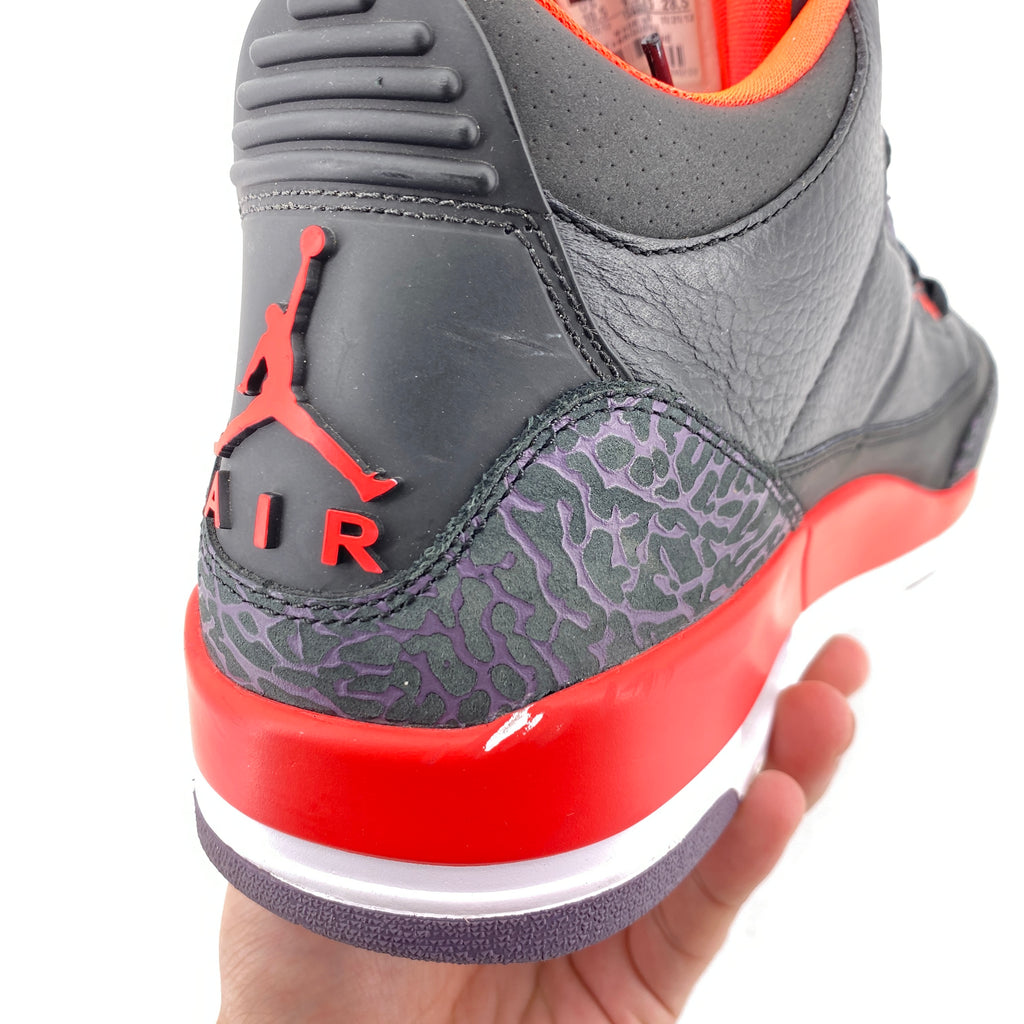 Air Jordan 3 Retro "Crimson" 2013 Used Size 10.5