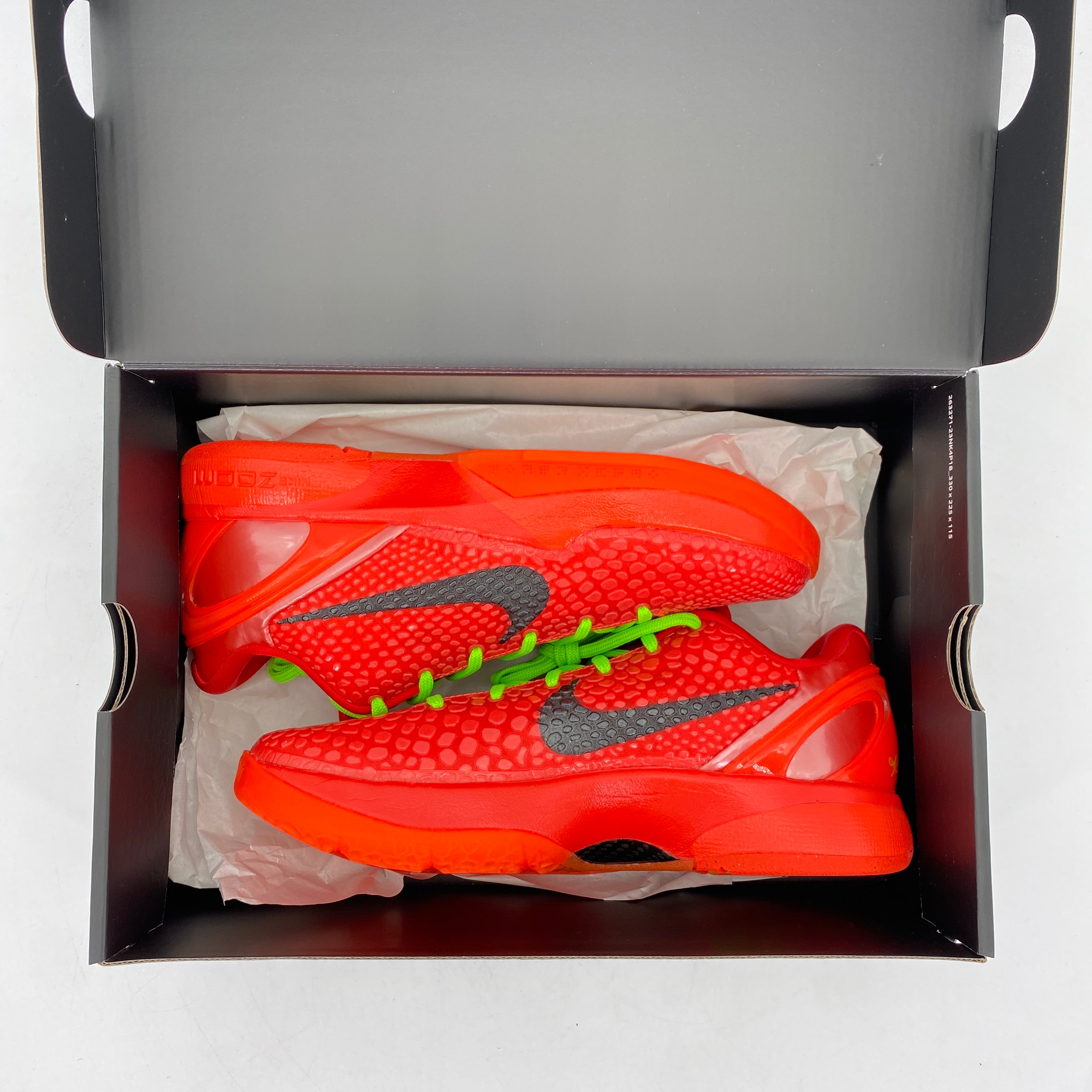 Nike Kobe 6 Protro &quot;Reverse Grinch&quot; 2023 New Size 8.5