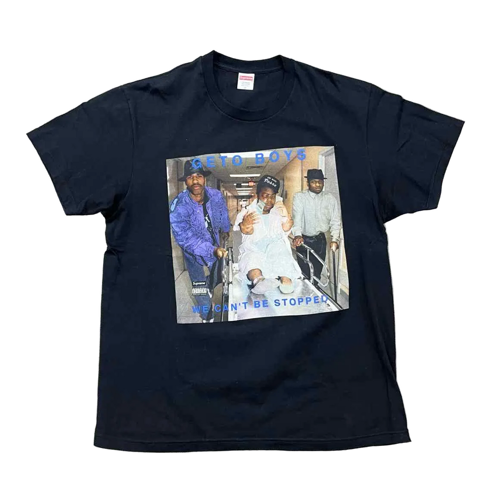 Supreme T-Shirt "GETO BOYS" Black Used Size XL