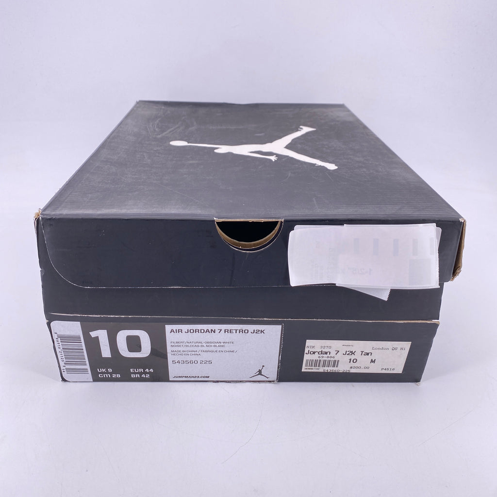 Air Jordan 7 Retro "J2K Filbert" 2012 New Size 10
