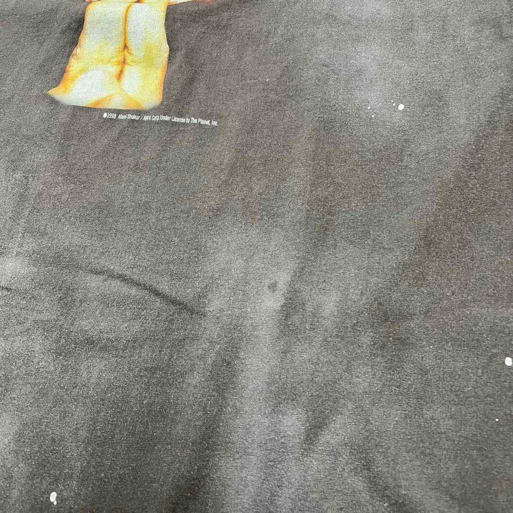Saint Michael T-Shirt "2PAC" Black Used Size XL