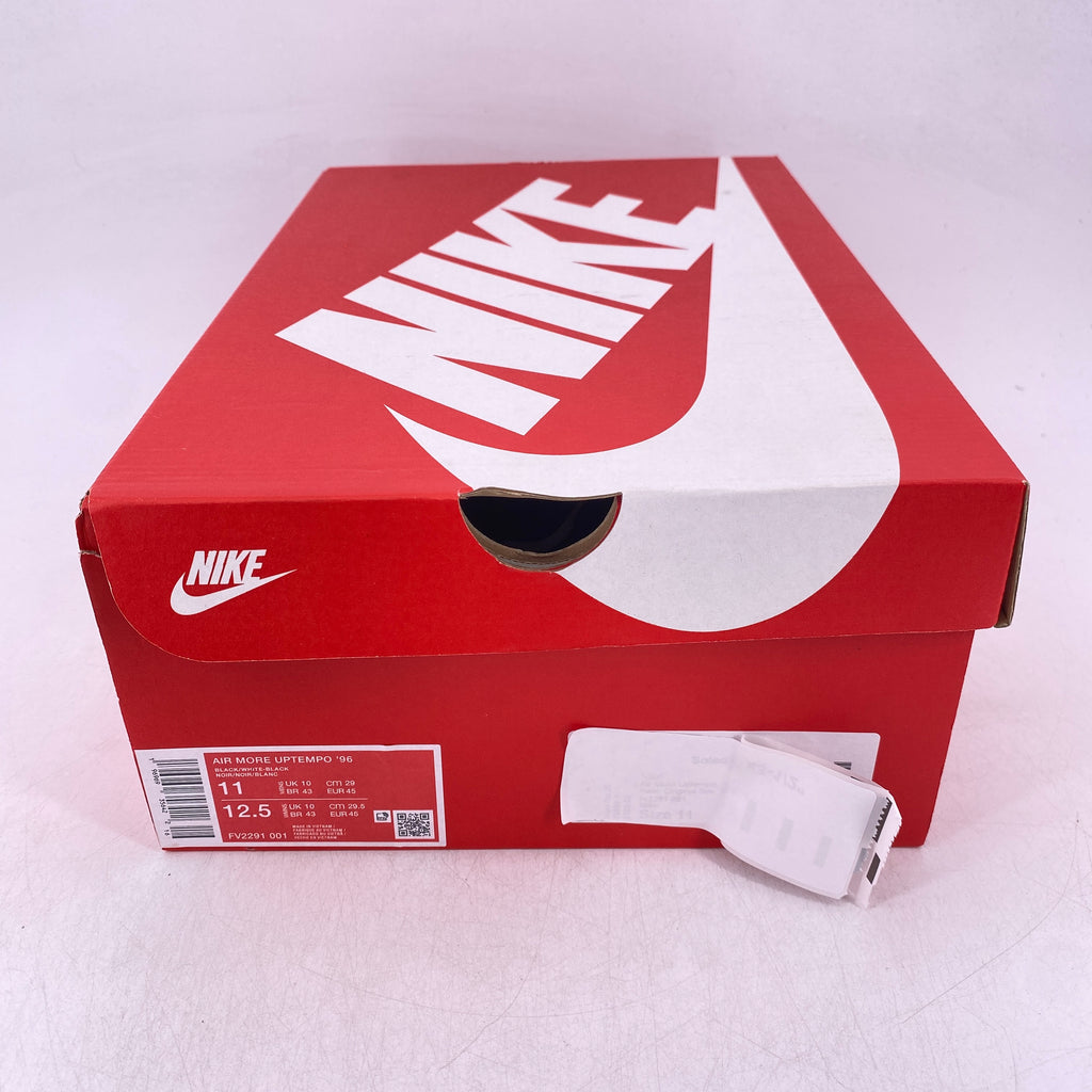 Nike Air More Uptempo "Black White" 2026 New Size 11