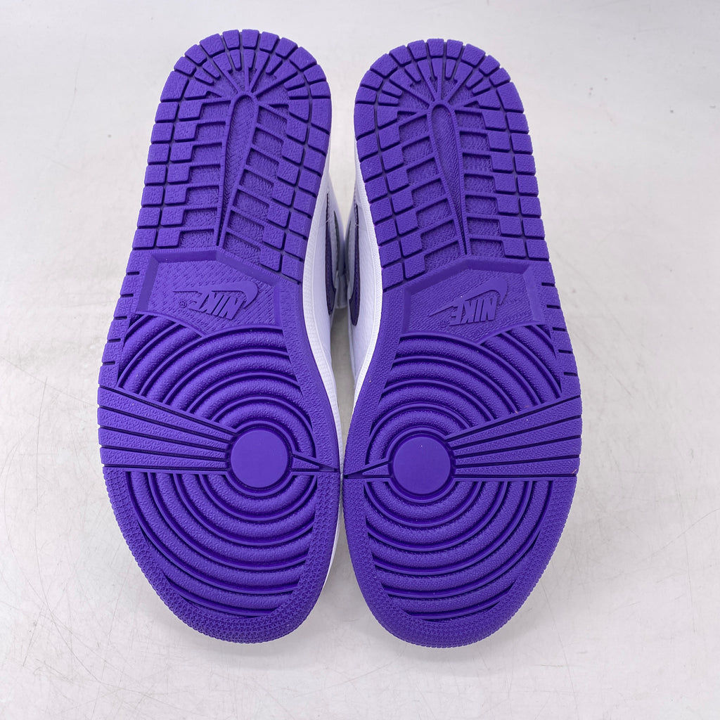 Air Jordan (W) 1 High "Court Purple" 2021 New Size 9.5W