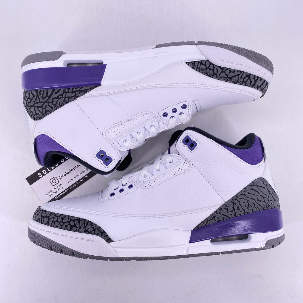 Air Jordan 3 Retro "Dark Iris" 2022 New Size 11