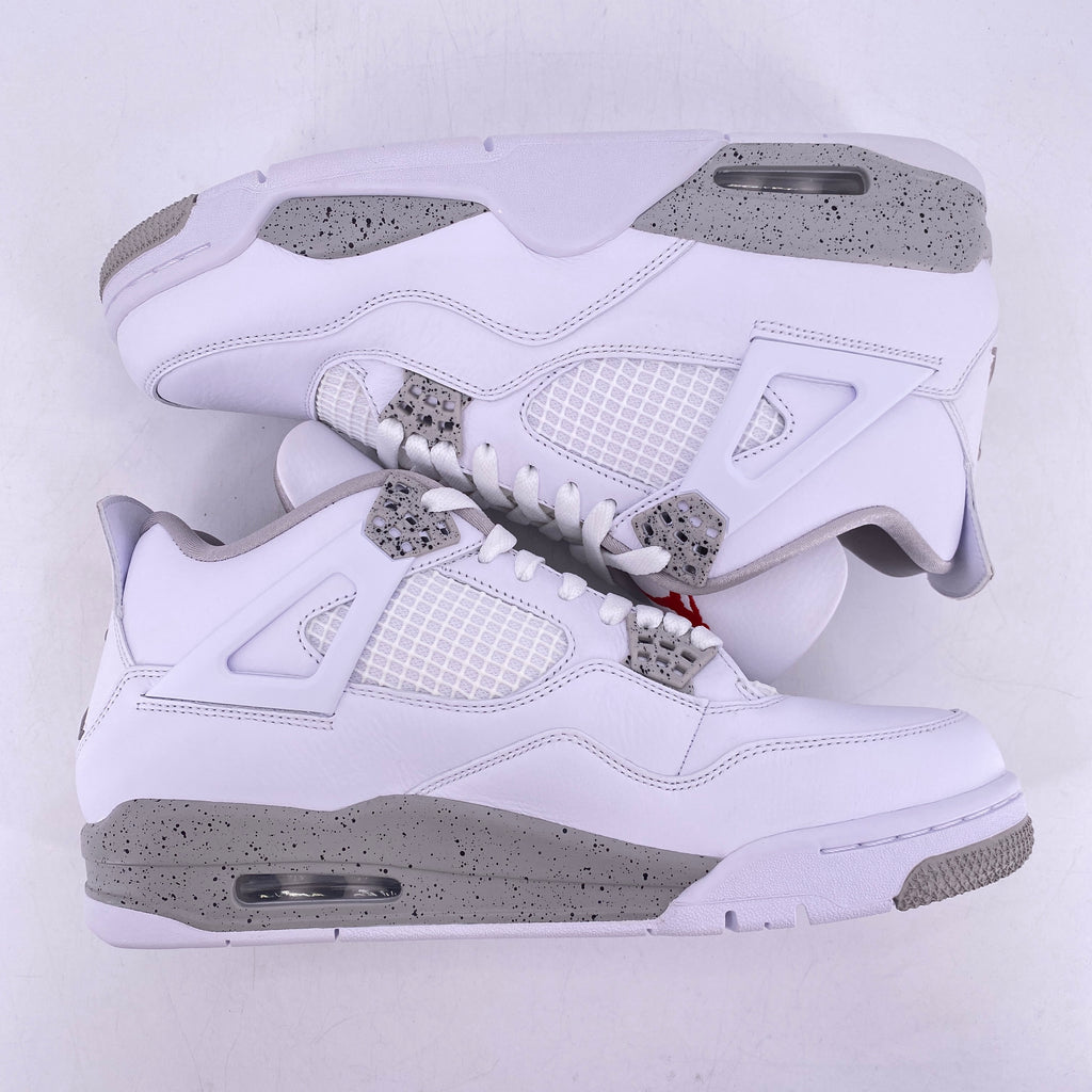 Air Jordan 4 Retro "White Oreo" 2021 New Size 10