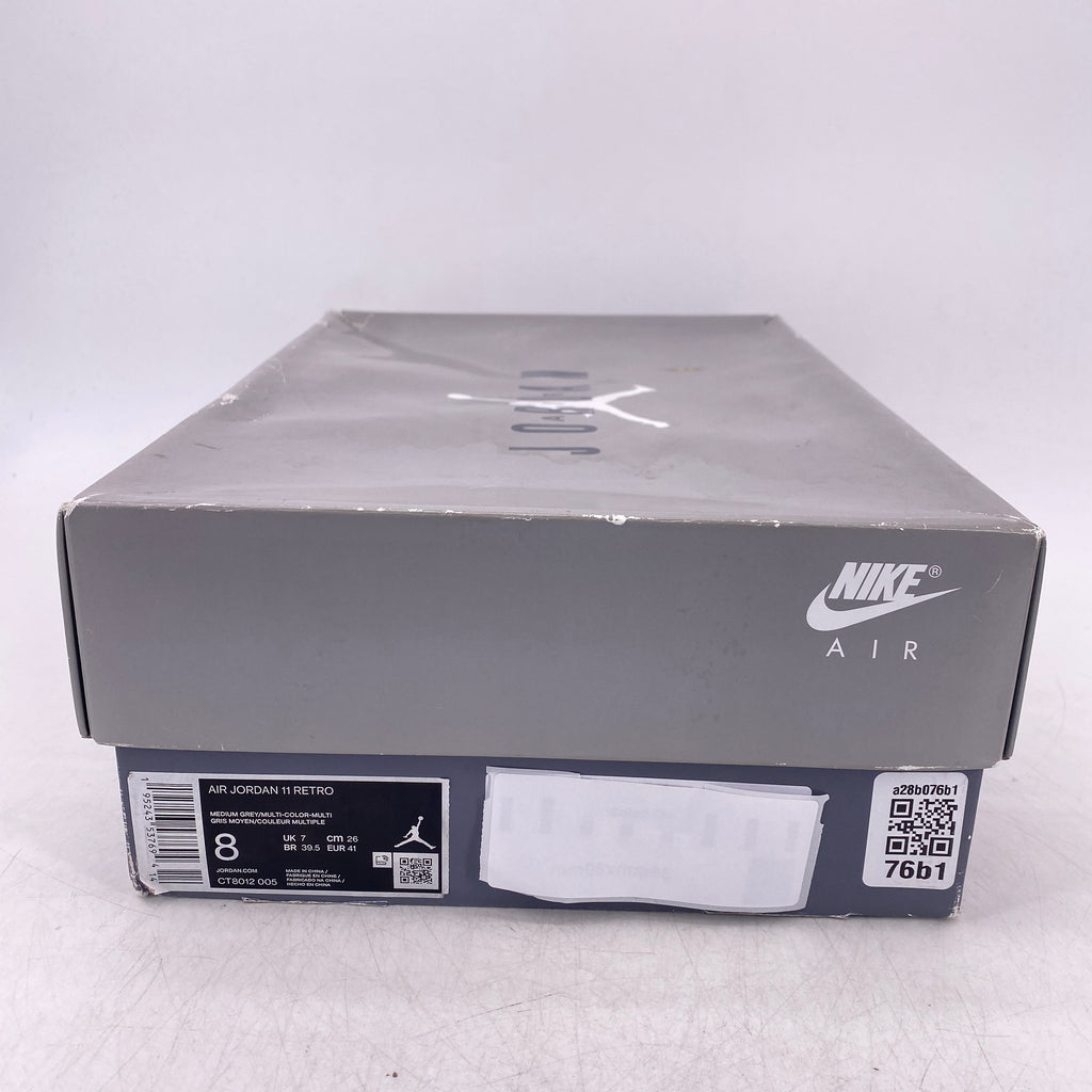 Air Jordan 11 Retro "Cool Grey" 2021 New Size 8
