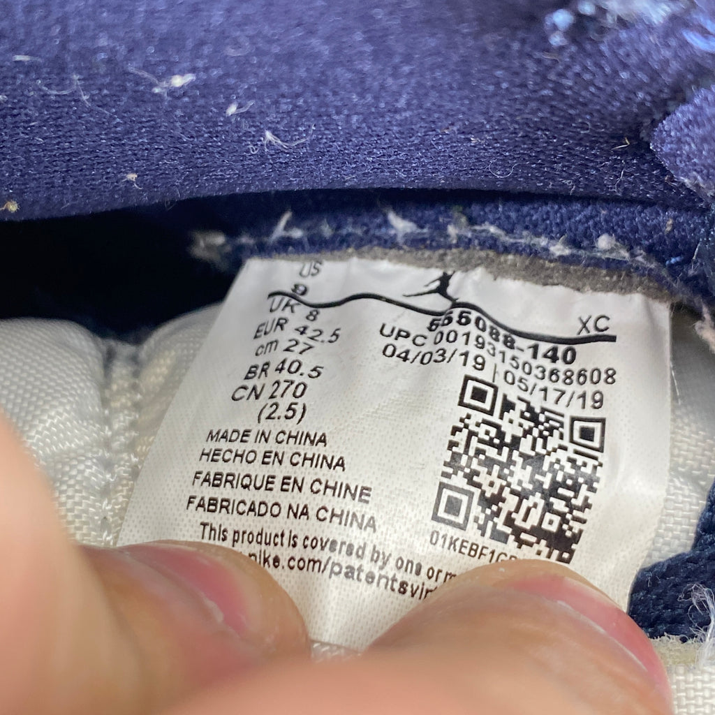 Air Jordan 1 Retro High OG "Obsidian" 2019 Used Size 9
