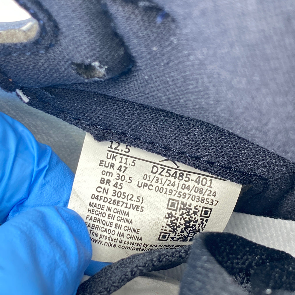 Air Jordan 1 Retro High OG "Midnight Navy" 2024 New Size 12.5