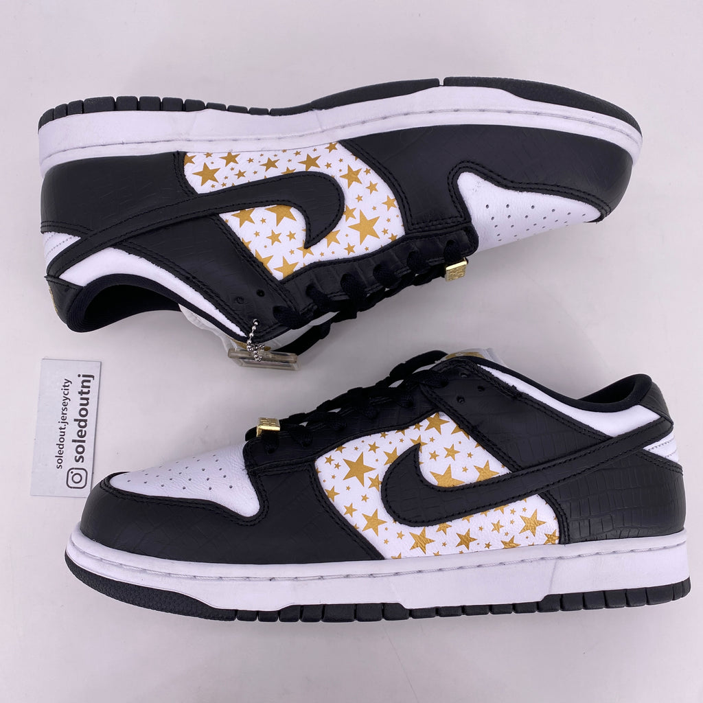Nike SB Dunk Low OG QS "Supreme Black" 2021 New Size 9.5