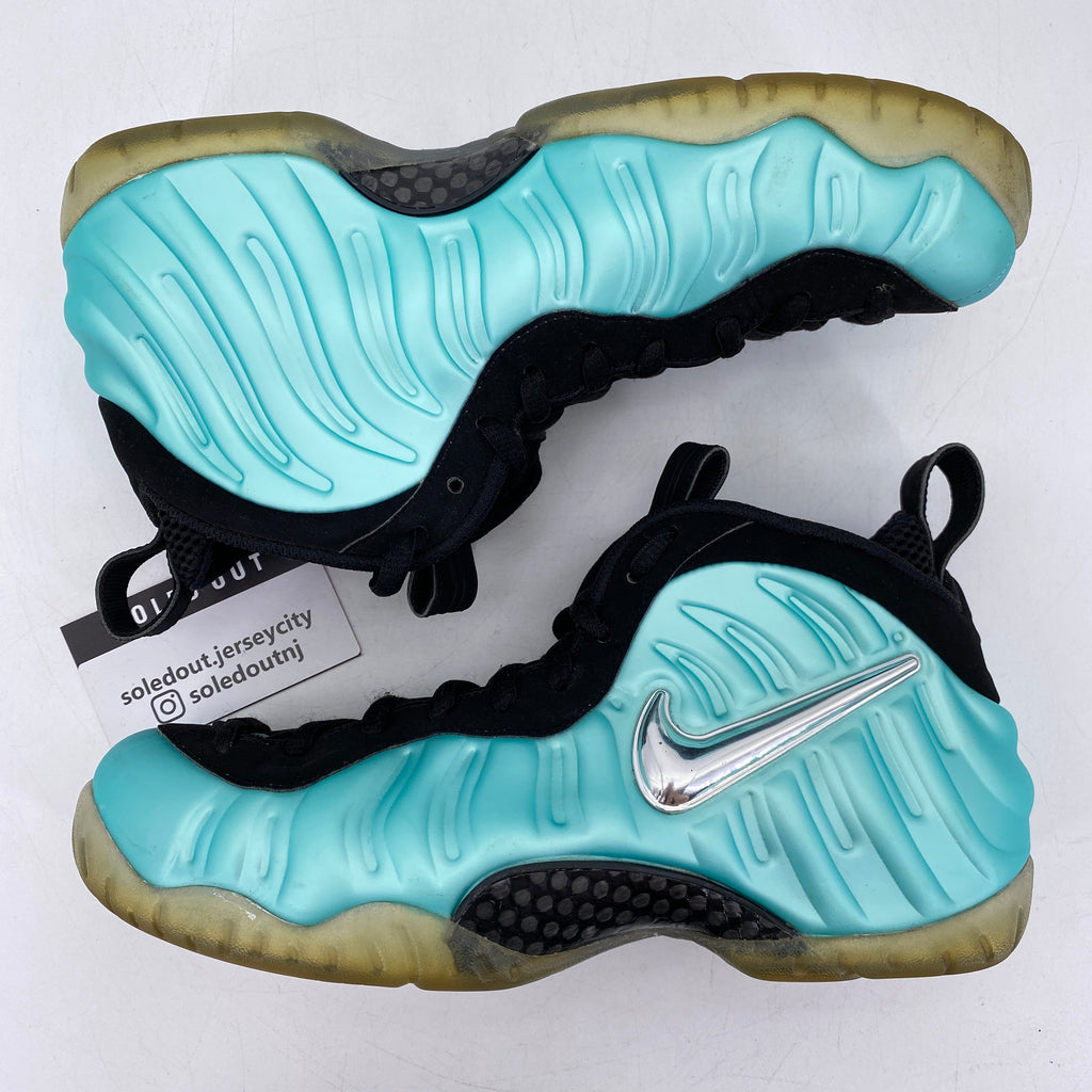 Nike Air Foamposite Pro "Island Green" 2017 Used Size 7.5