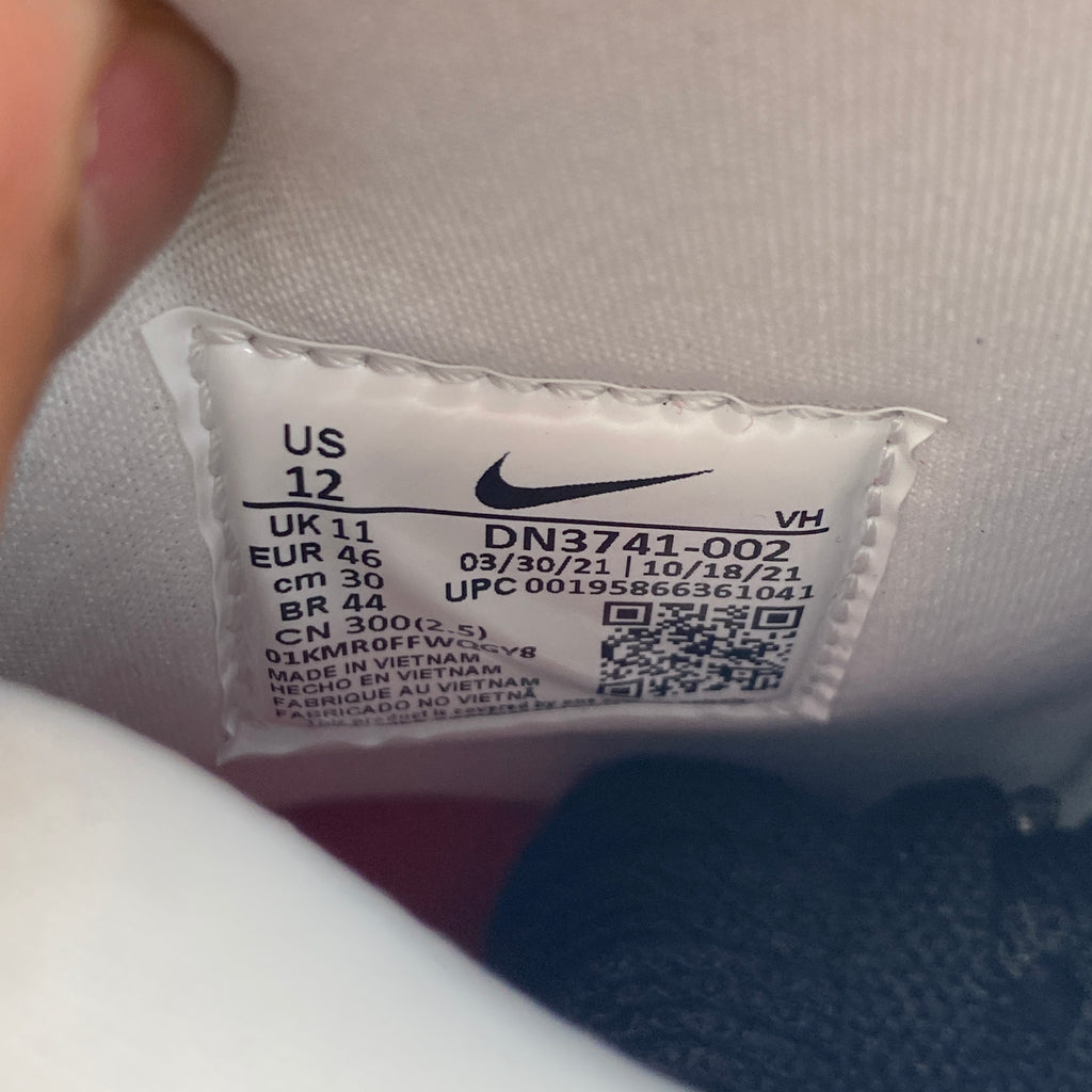 Nike Dunk High "Supreme White" 2022 New Size 12
