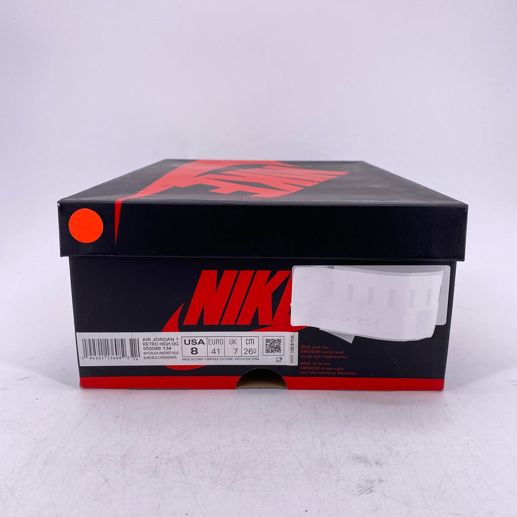 Air Jordan 1 Retro High OG "University Blue" 2021 New Size 8