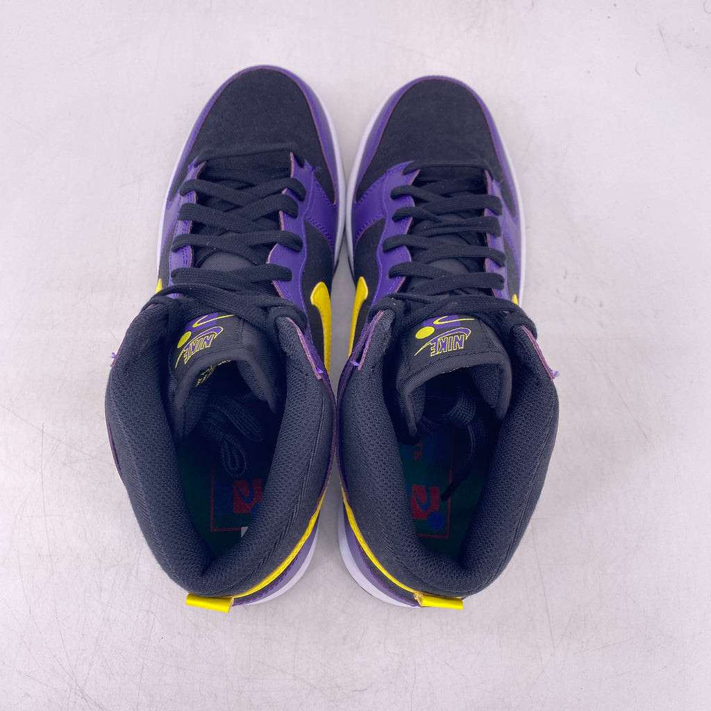 Nike Dunk High PRM "Lakers" 2021 New Size 10.5