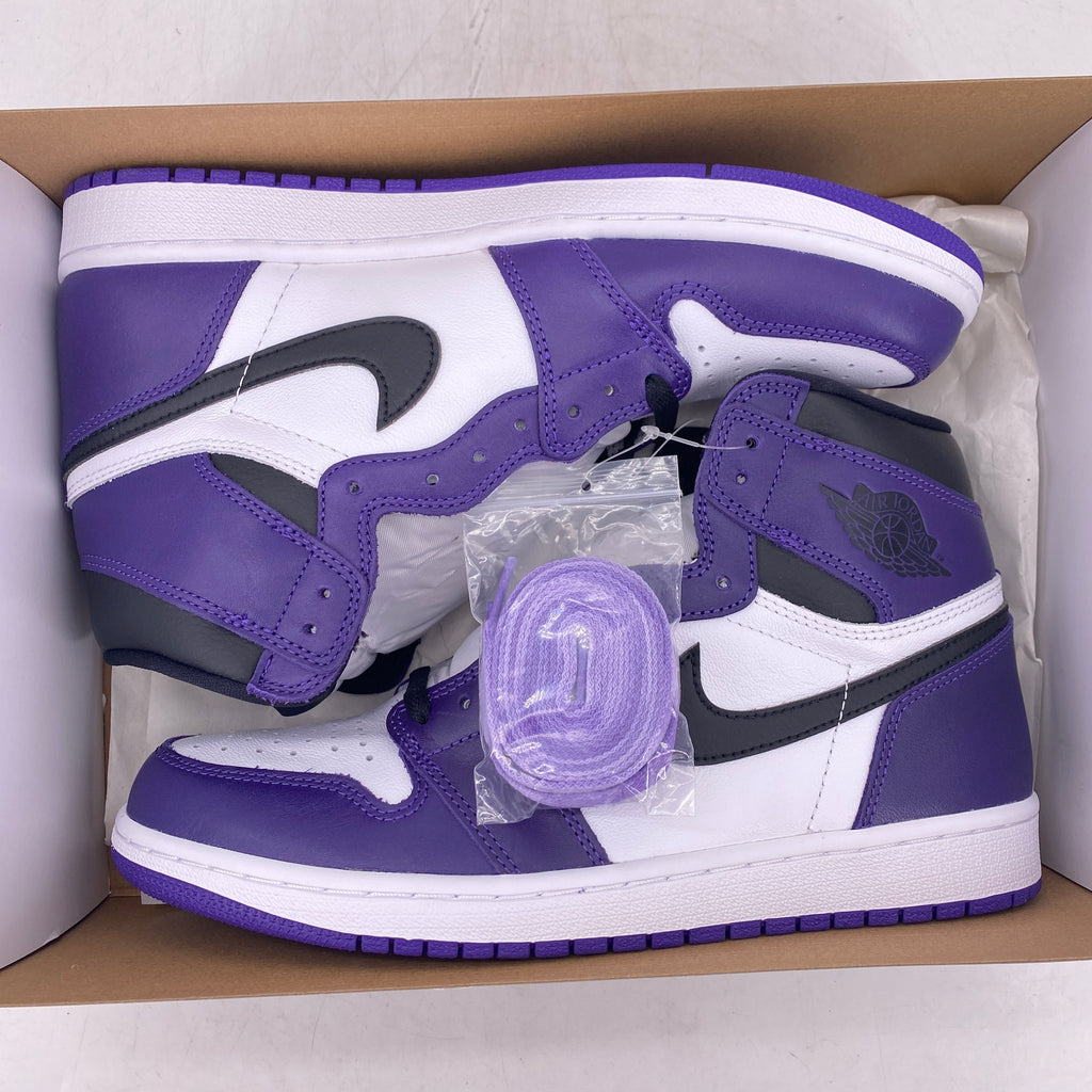 Air Jordan 1 Retro High OG "Court Purple 2.0" 2020 New Size 10