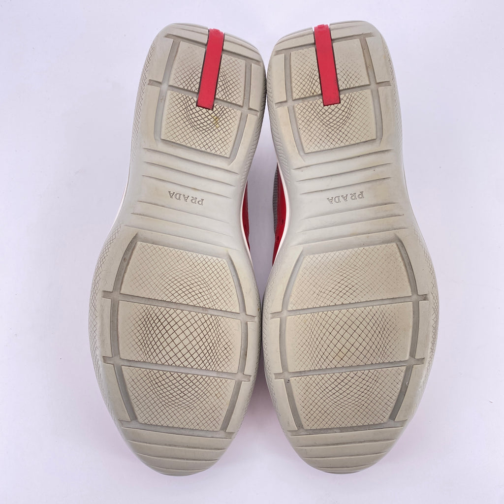 Prada America's Cup "Red"  Used Size 10 Prada
