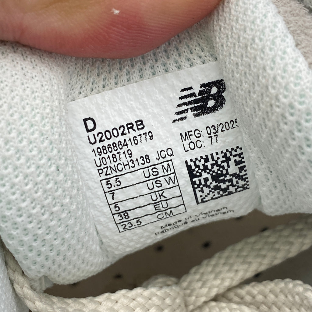 New Balance 2002R "Shipyard"  Used Size 5.5