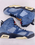 Air Jordan 6 Retro "Washed Denim" 2019 Used Size 10.5