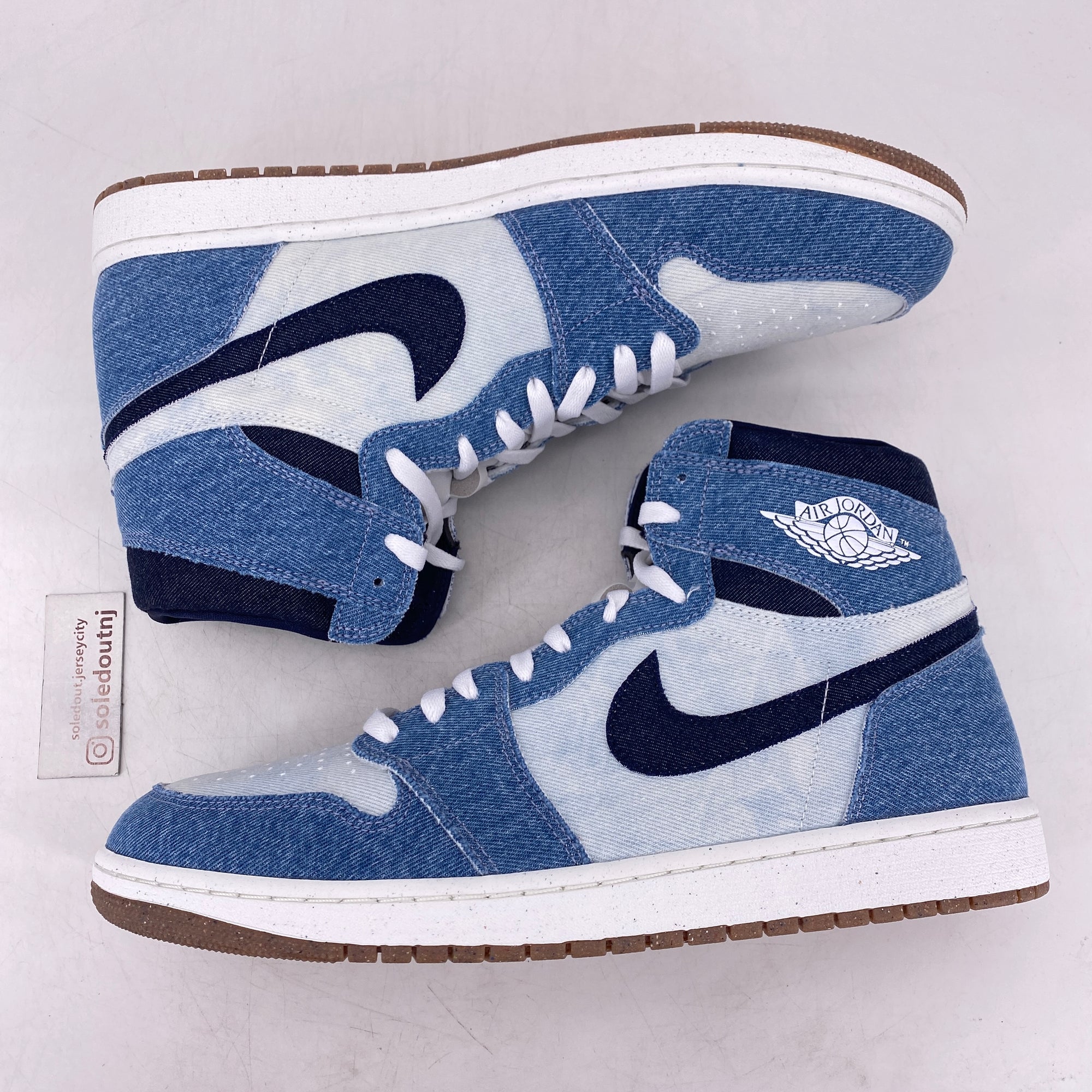 Air Jordan 1 Retro High OG &quot;Denim&quot; 2024 New Size 14