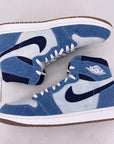 Air Jordan 1 Retro High OG "Denim" 2024 New Size 14