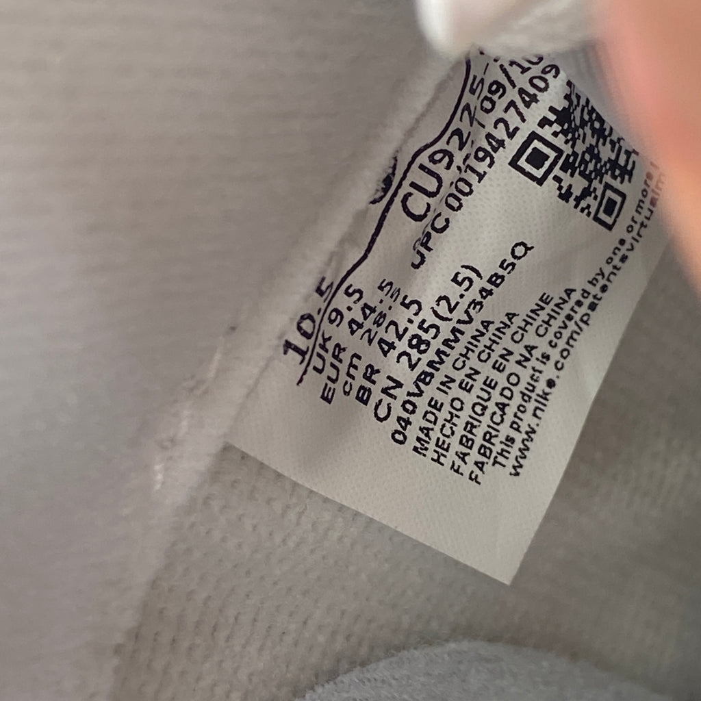 Nike Air Force 1 Low "Supreme White" 2020 New Size 10.5