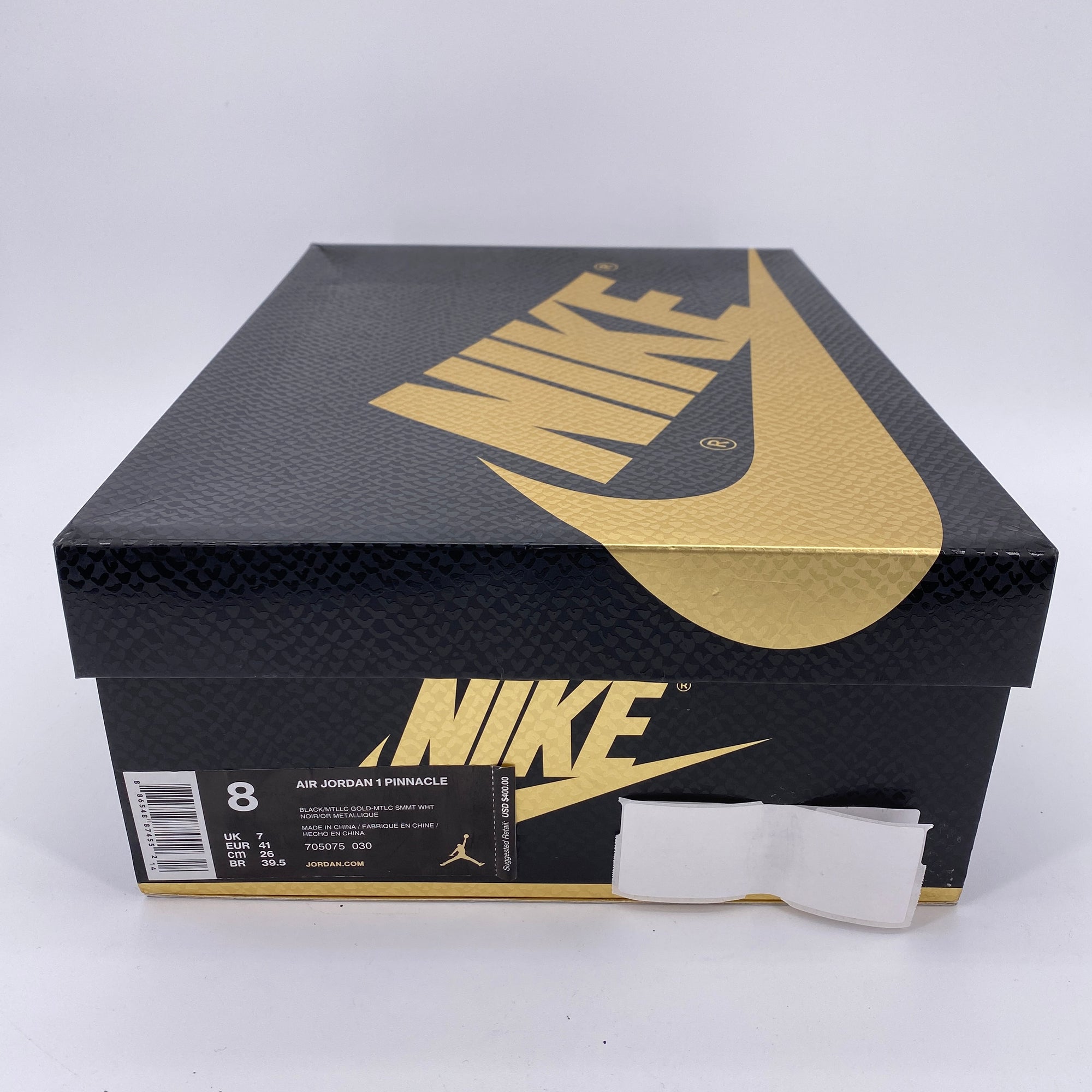 Air Jordan 1 Retro High OG &quot;Pinnacle Black&quot; 2015 New Size 8