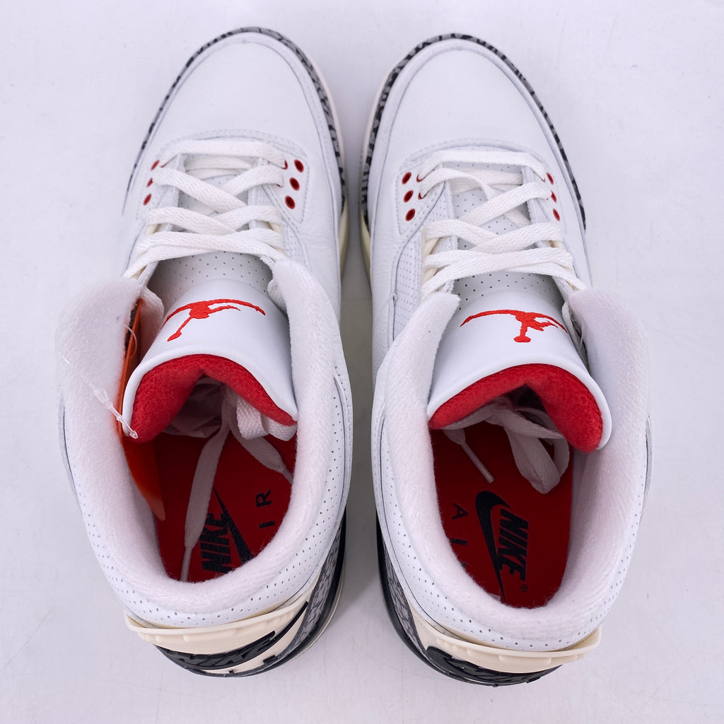 Air Jordan 3 Retro "White Cement Reimagined" 2023 New Size 9