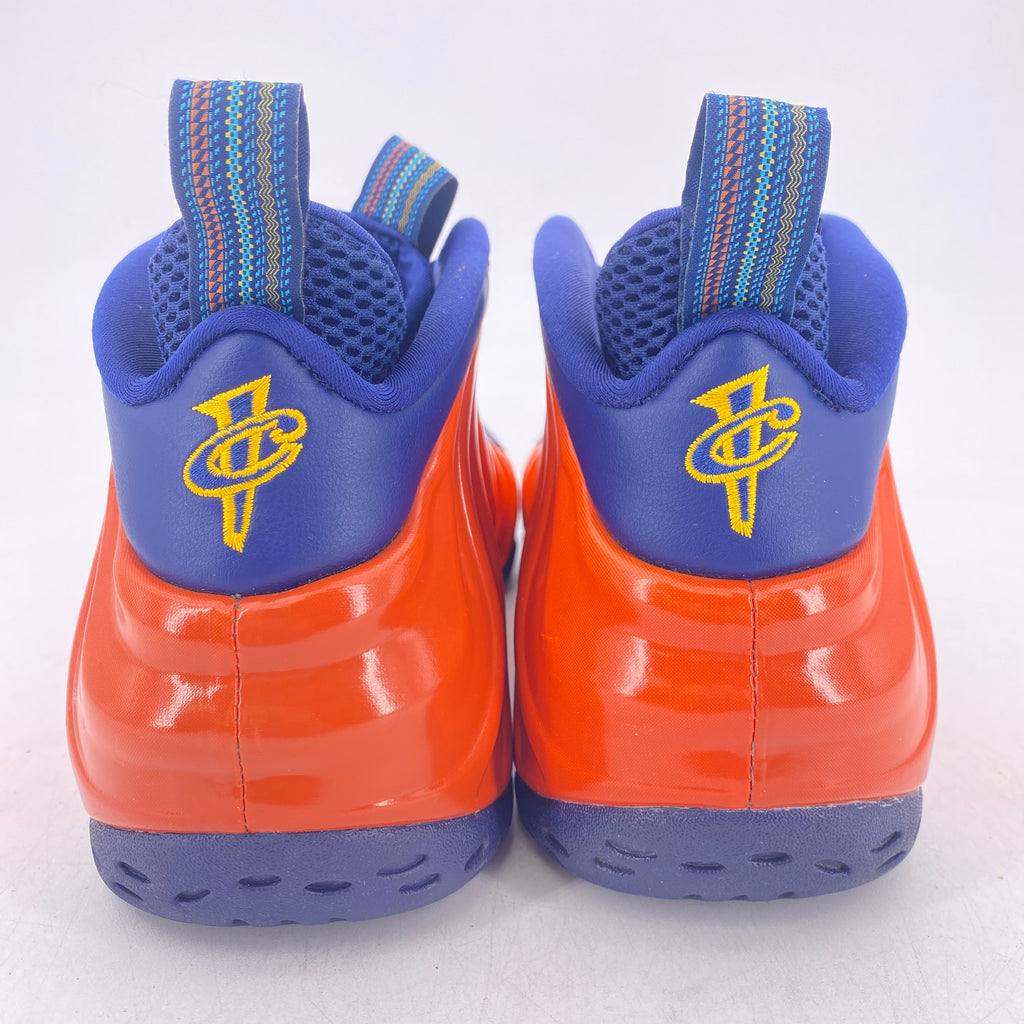 Nike Air Foamposite One "Blue Void Rugged Orange" 2020 Used Size 11