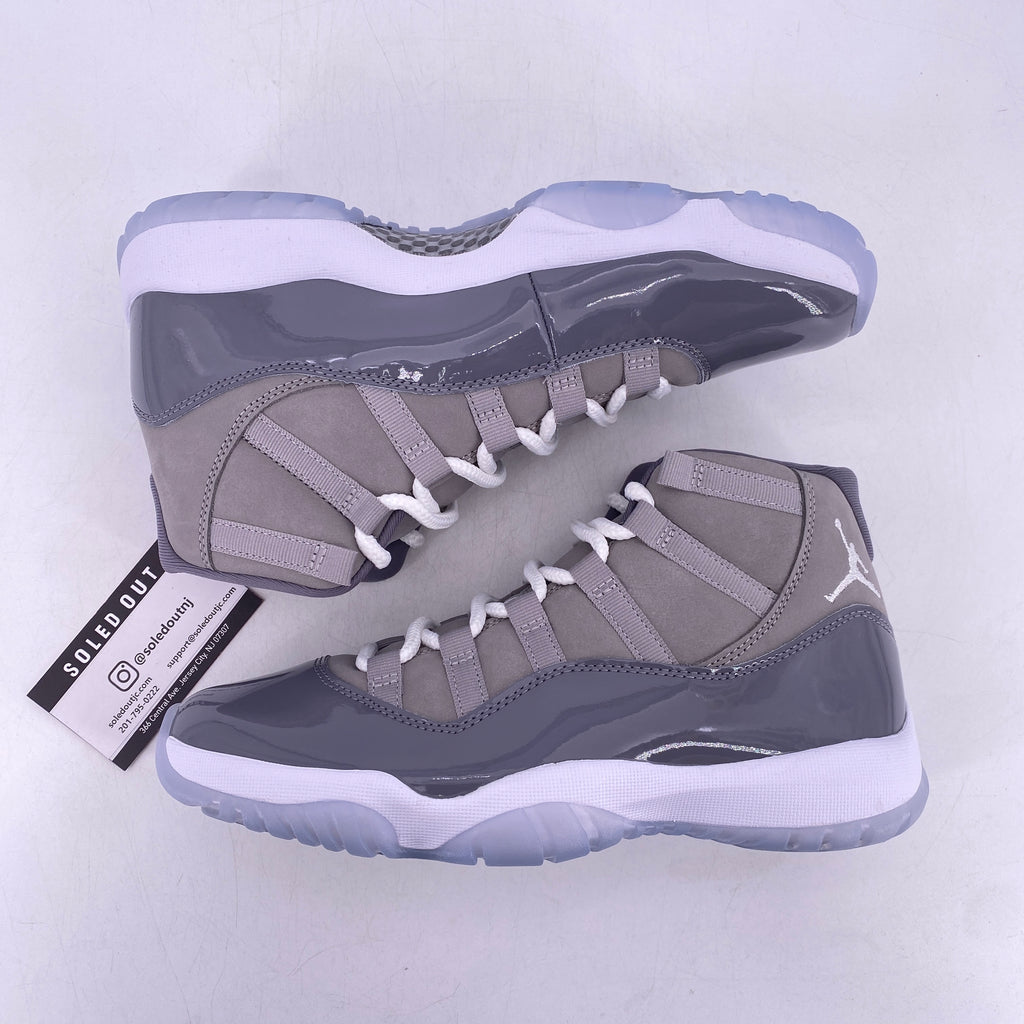Air Jordan 11 Retro "Cool Grey" 2021 New Size 8