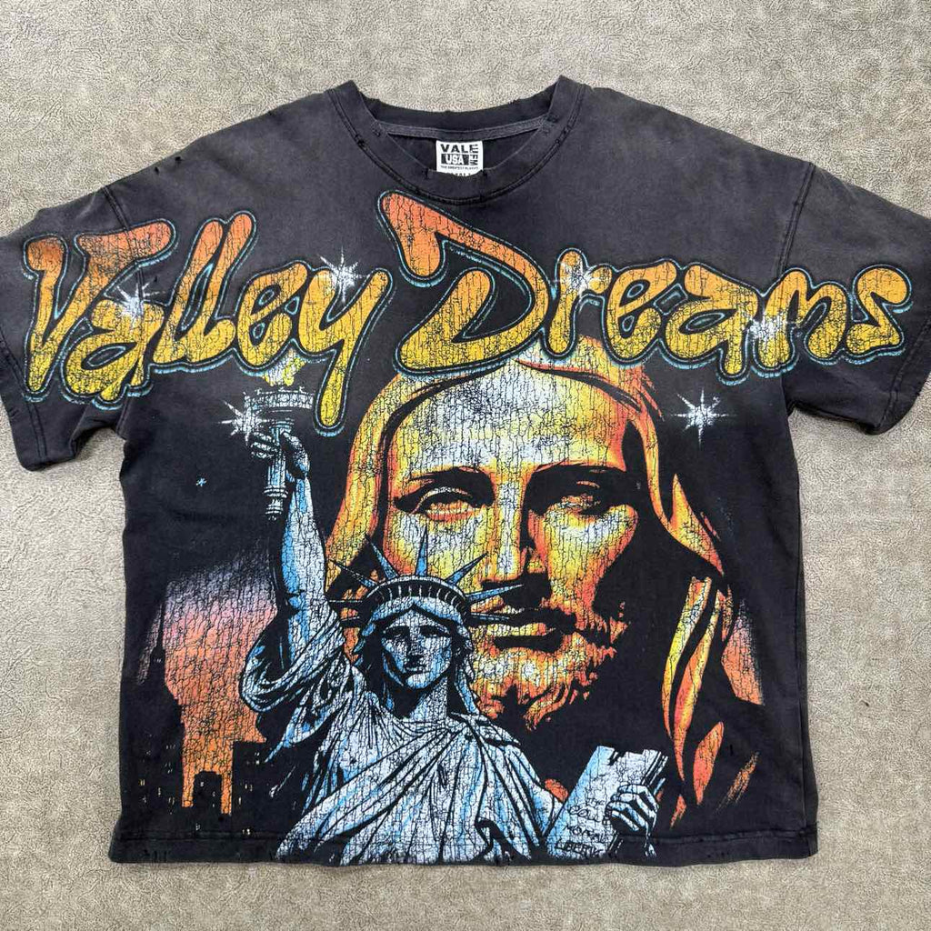 Vale T-Shirt "GODS CITY" Black New Size S