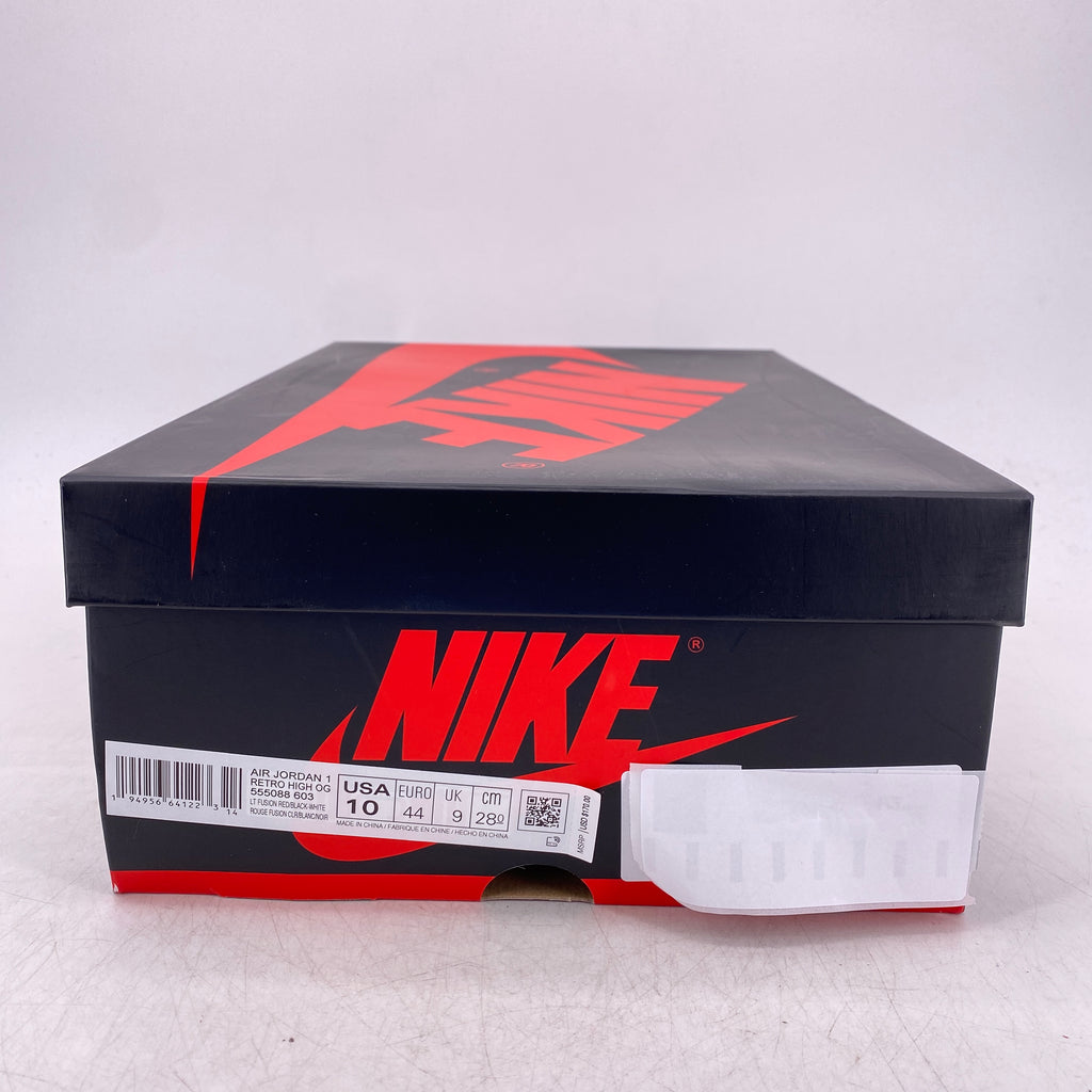 Air Jordan 1 Retro High OG "Light Fusion Red" 2021 New Size 10