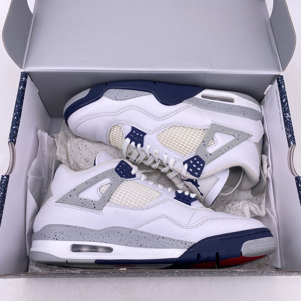 Air Jordan 4 Retro "Midnight Navy" 2022 Used Size 10.5