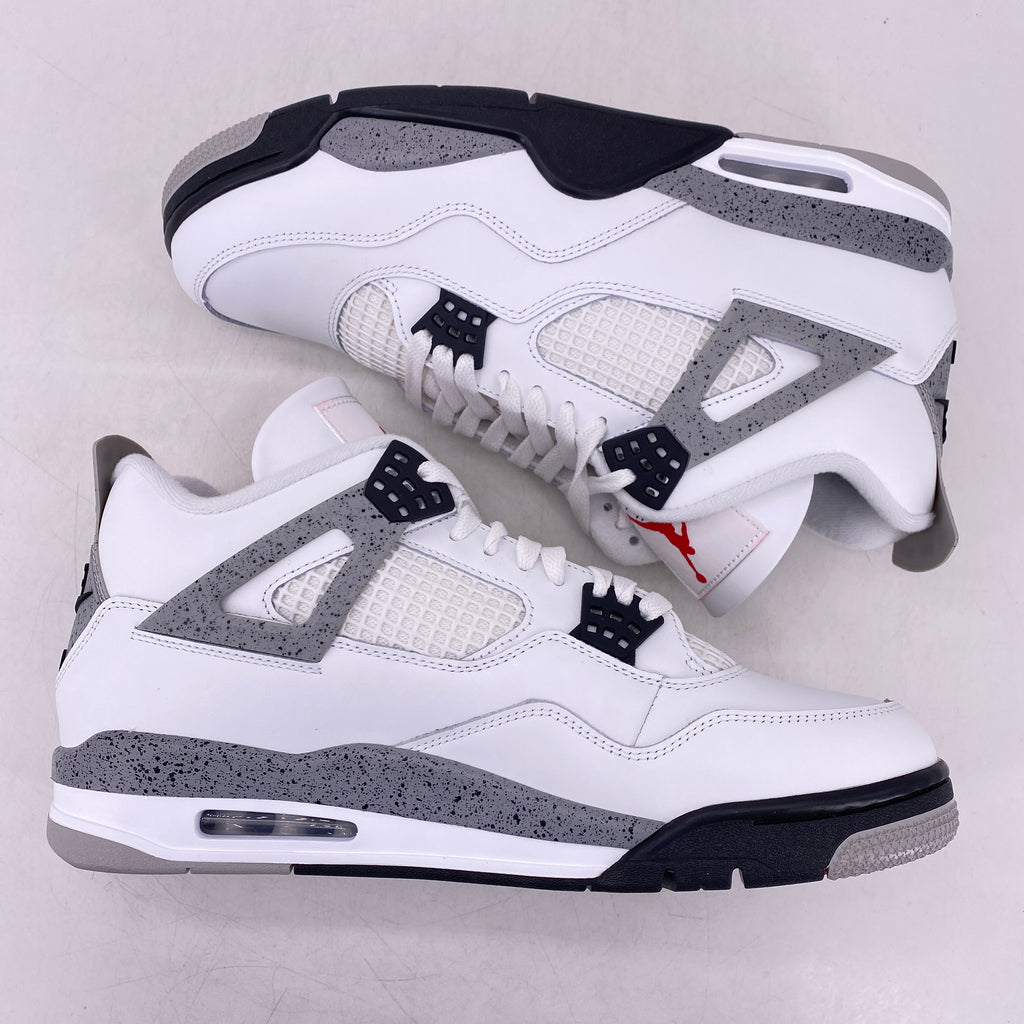 Air Jordan 4 Retro "White Cement" 2025 New Size 12